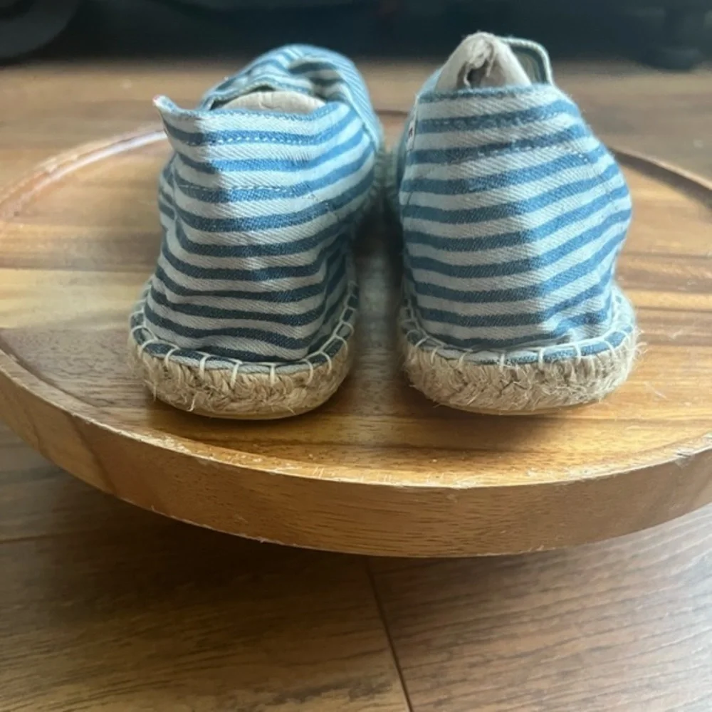 Scotch & Soda Blue/White Espadrille‎ Slip On size 40 eu NWOB